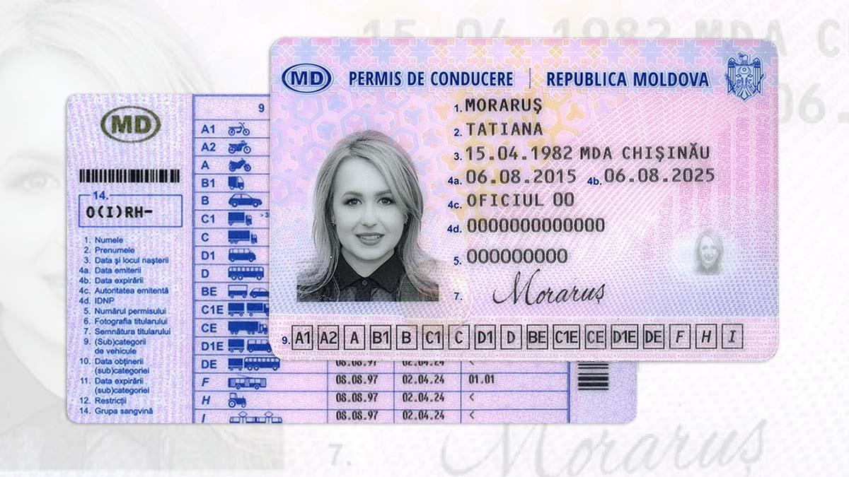 Doresc sa cumpar un permis de conducere moldovenesc original - DRPCIV